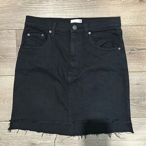 Wilfred free black denim skirt